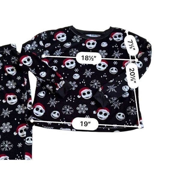 Disney Nightmare Before Christmas Top and Pants Pajama Set size S - Picture 7 of 10